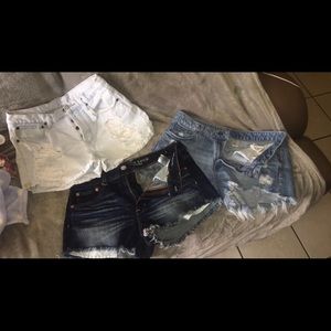 Bundle of Denim shorts